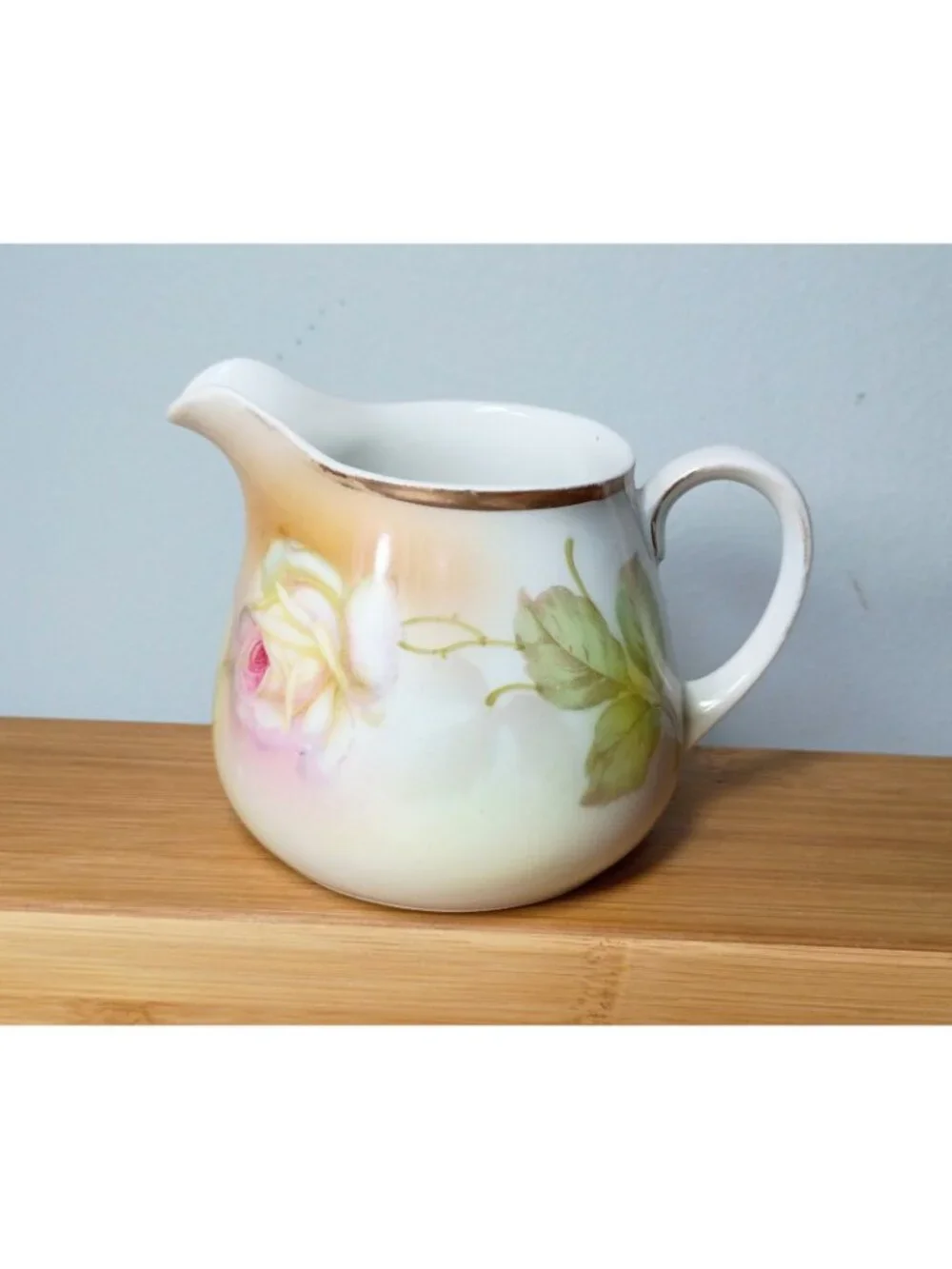Antique VP Vessra Germany Floral Creamer Porcelain